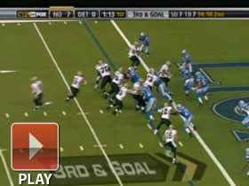Deuce McAllister Highlight, WK 16 vs. Lions 2008